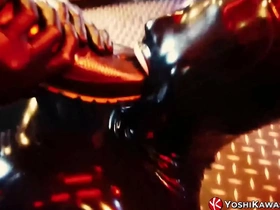 Rilisan terbaru Yoshikawasaki menampilkan Yoshi Kawasaki yang menawan, terikat dan didominasi dalam sesi BDSM hardcore. Tubuhnya yang berotot berkilau di bawah lateks, sementara kakinya menjadi pusat kenikmatan yang intens.