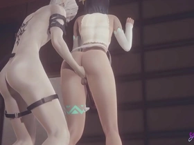 Testemunhe a exploração sensual de Venti do backdoor apertado De Arcont nesta animação 3d de alta qualidade. Este vídeo Genshin Impact yaoi oferece analingus intenso, dedilhado e um clímax cheio de esperma.