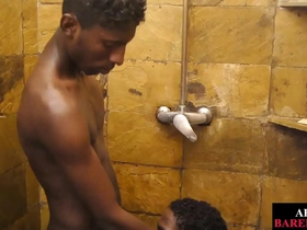 A raw, intense encounter unfolds as a nubian twink's uncut cock craves the attention of an amateur. He eagerly takes it deep, before being barebacked in a wild, ethnic coupling.